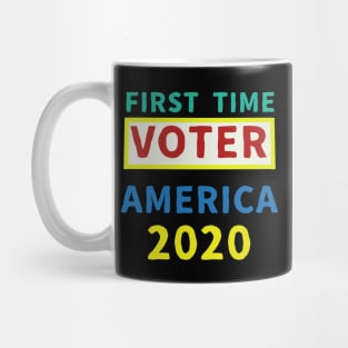 First Time Voter America 2020 Mug